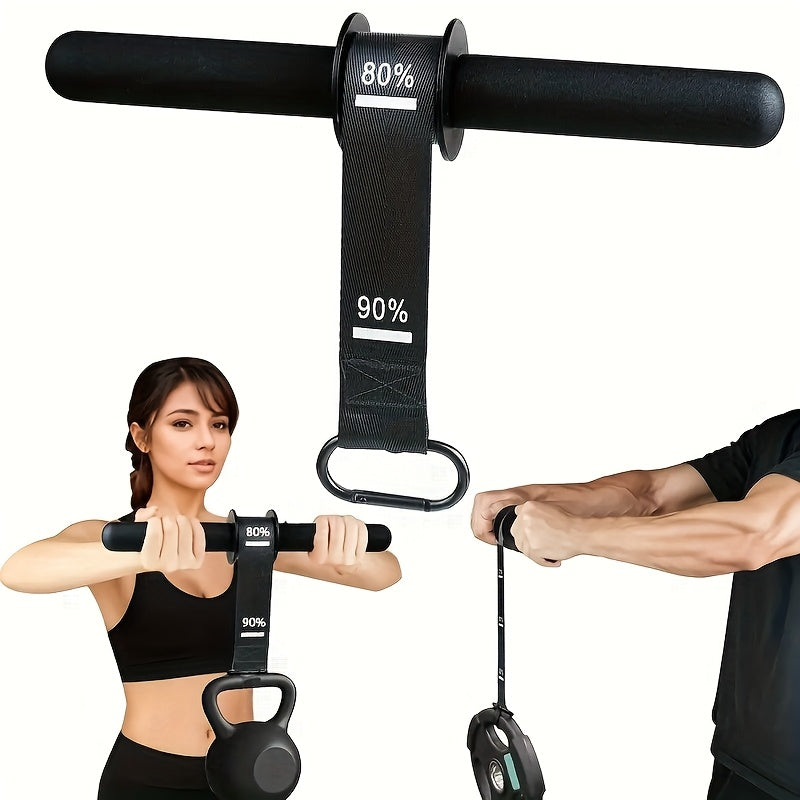 Forearm Strengthener Bar Wrist & Forearm Muscle Trainer – Iron Power Training Equipment for Grip Strength, Universal Fit, No Power Required, Portable Fitness & Outdoor Sports Gear for Men & Women