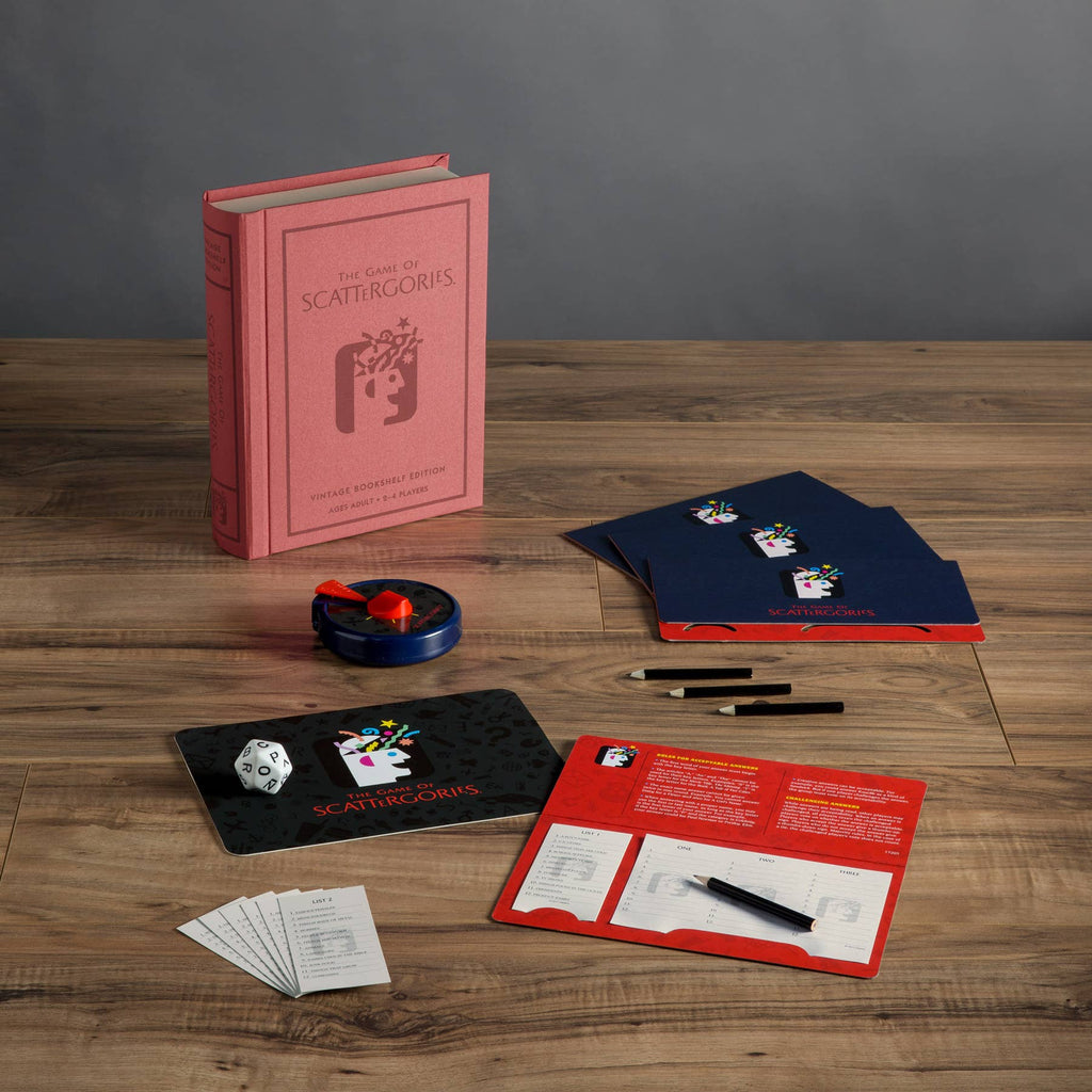 Board Game: Scattergories Vintage Bookshelf Edition