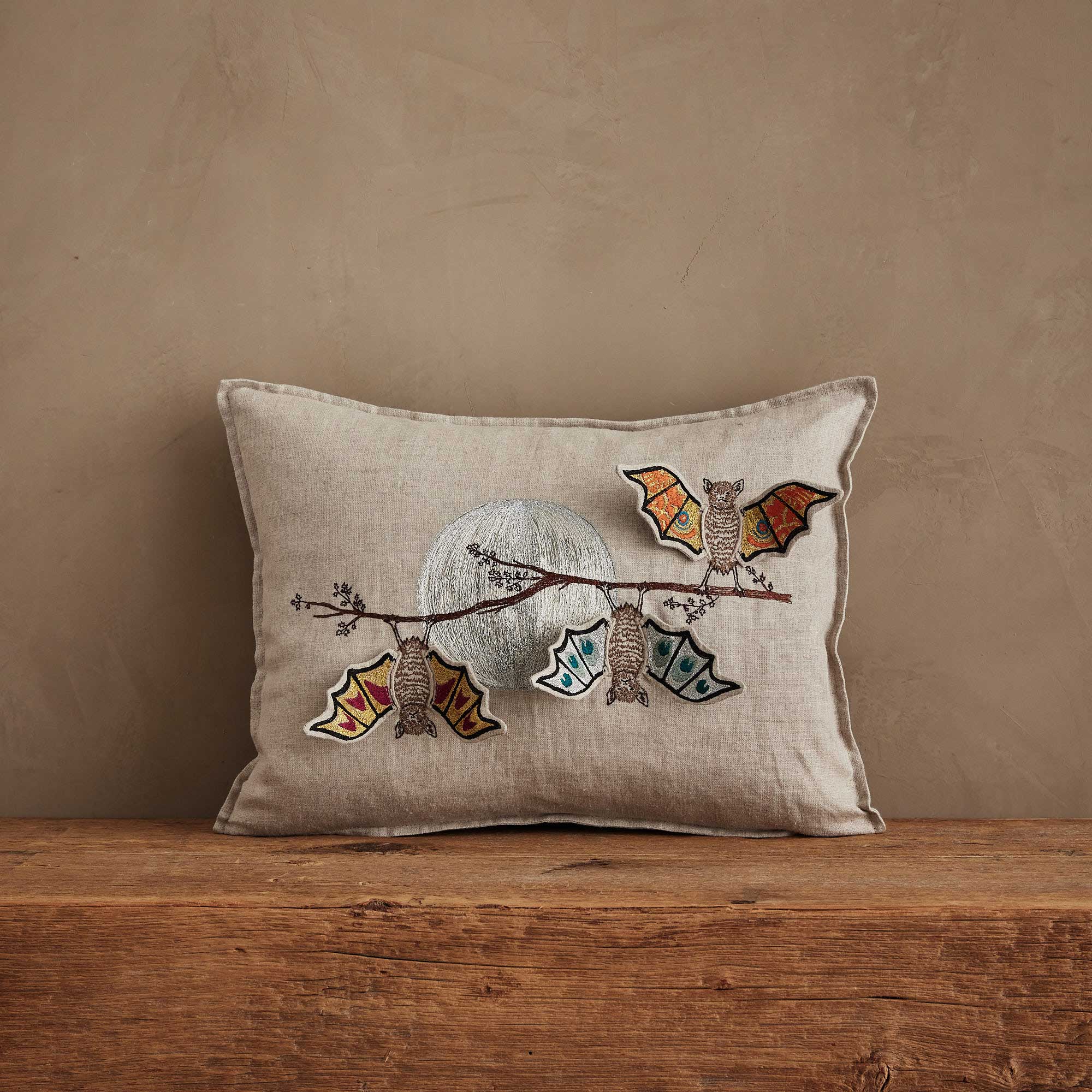 Coral & Tusk Bat Branch Pillow