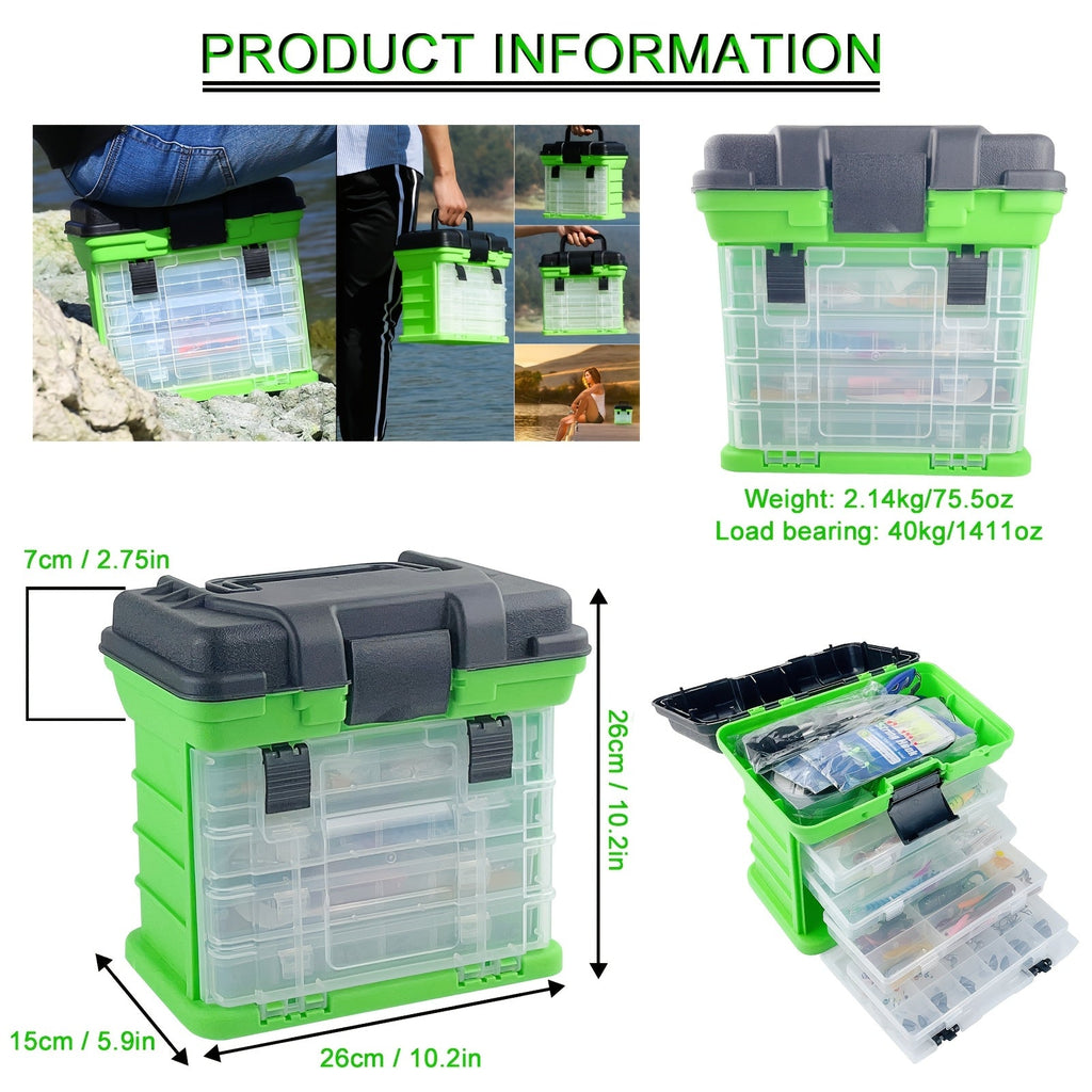 Fishing Lures Kit 346pcs with Tackle Box – Crankbaits, Minnow, Spinnerbaits, Spoons, Soft Baits, Jigs, Hooks, Weights & Sinkers, Topwater Lures for Freshwater & Saltwater Bass Fishing, Angler Gift Set