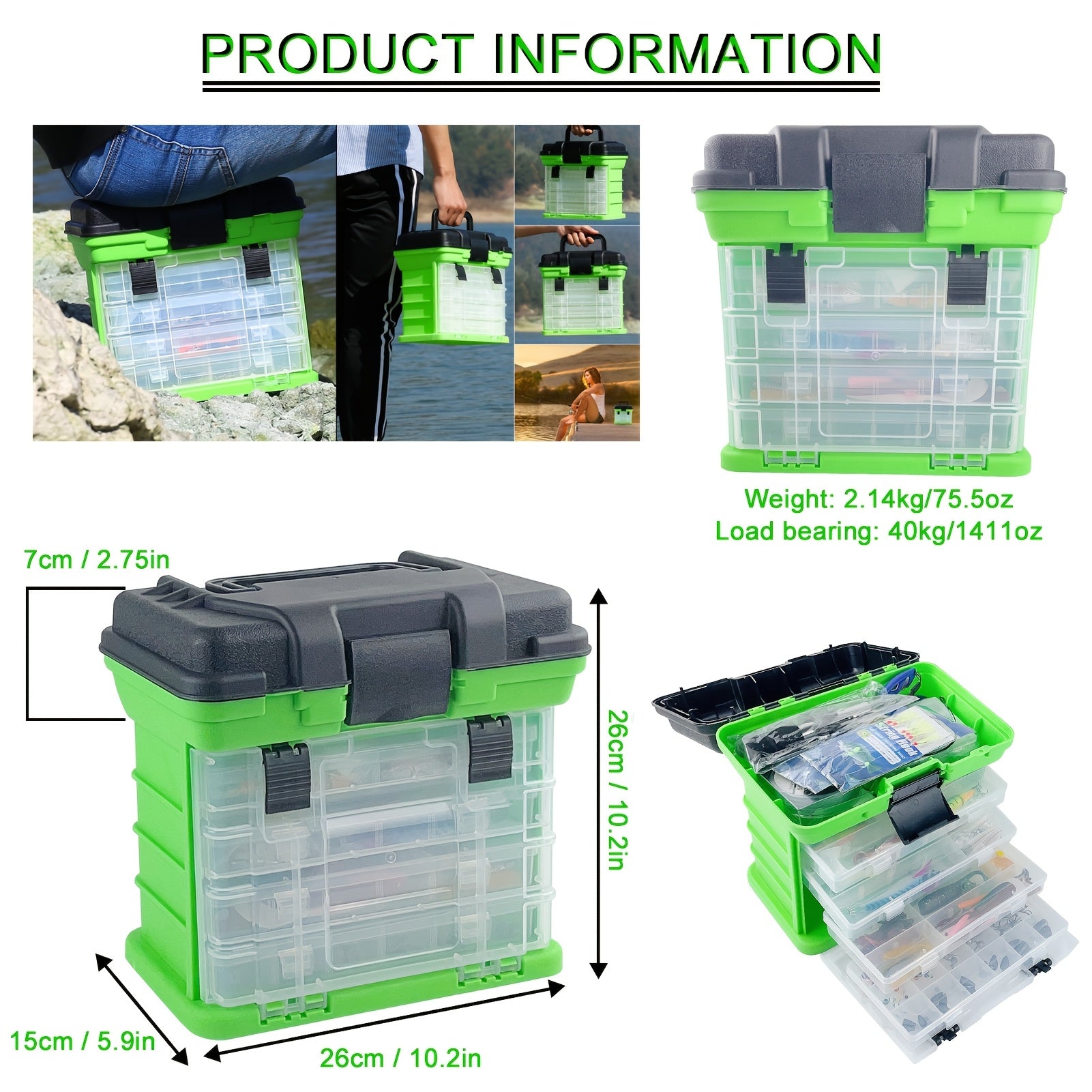 Fishing Lures Kit 346pcs with Tackle Box – Crankbaits, Minnow, Spinnerbaits, Spoons, Soft Baits, Jigs, Hooks, Weights & Sinkers, Topwater Lures for Freshwater & Saltwater Bass Fishing, Angler Gift Set