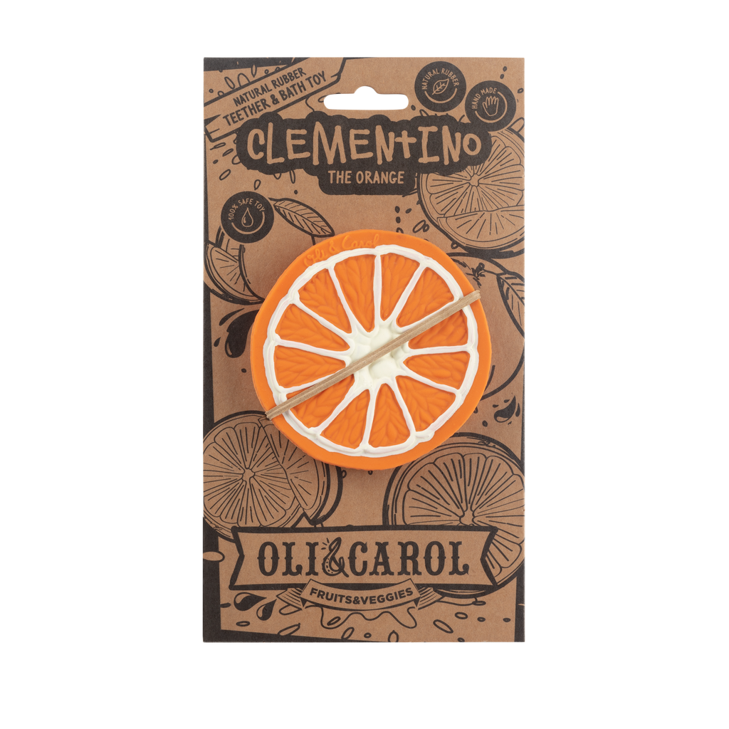 Clementino the Orange Teething Toy