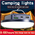 Portable Camping Lantern Rechargeable – USB LED Camp Light with 18650 Battery, 3 Color Options, Dimmable Tent Light for Power Outages, Fishing, Hiking, Beach & Emergency Survival Gear