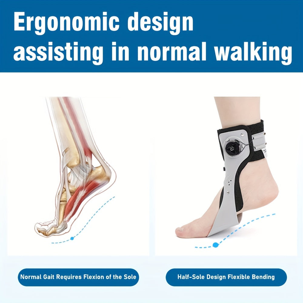 Foot Drop Brace with BOA Strap Ankle Support Left Right Foot S-XXL