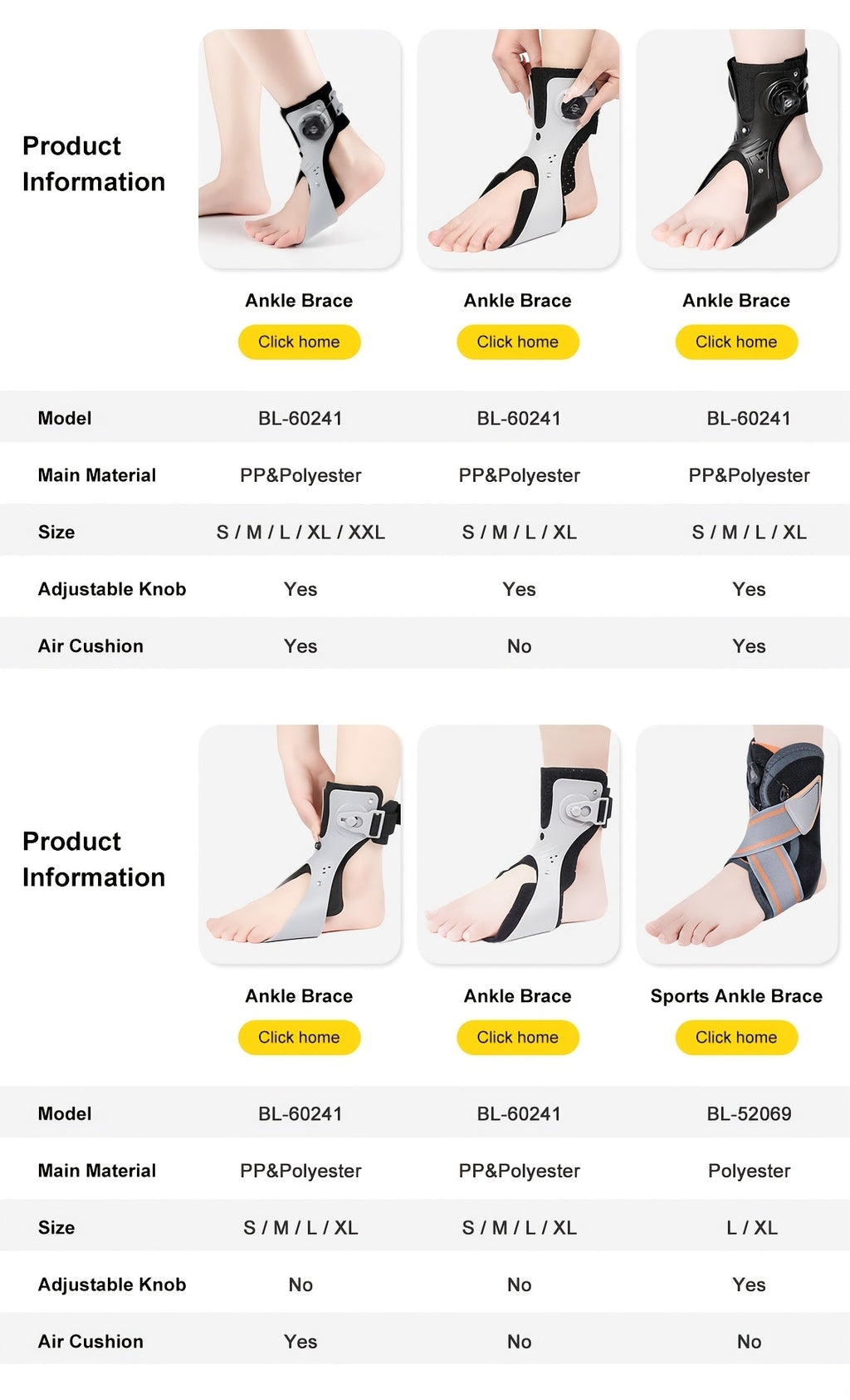 Foot Drop Brace with BOA Strap Ankle Support Left Right Foot S-XXL