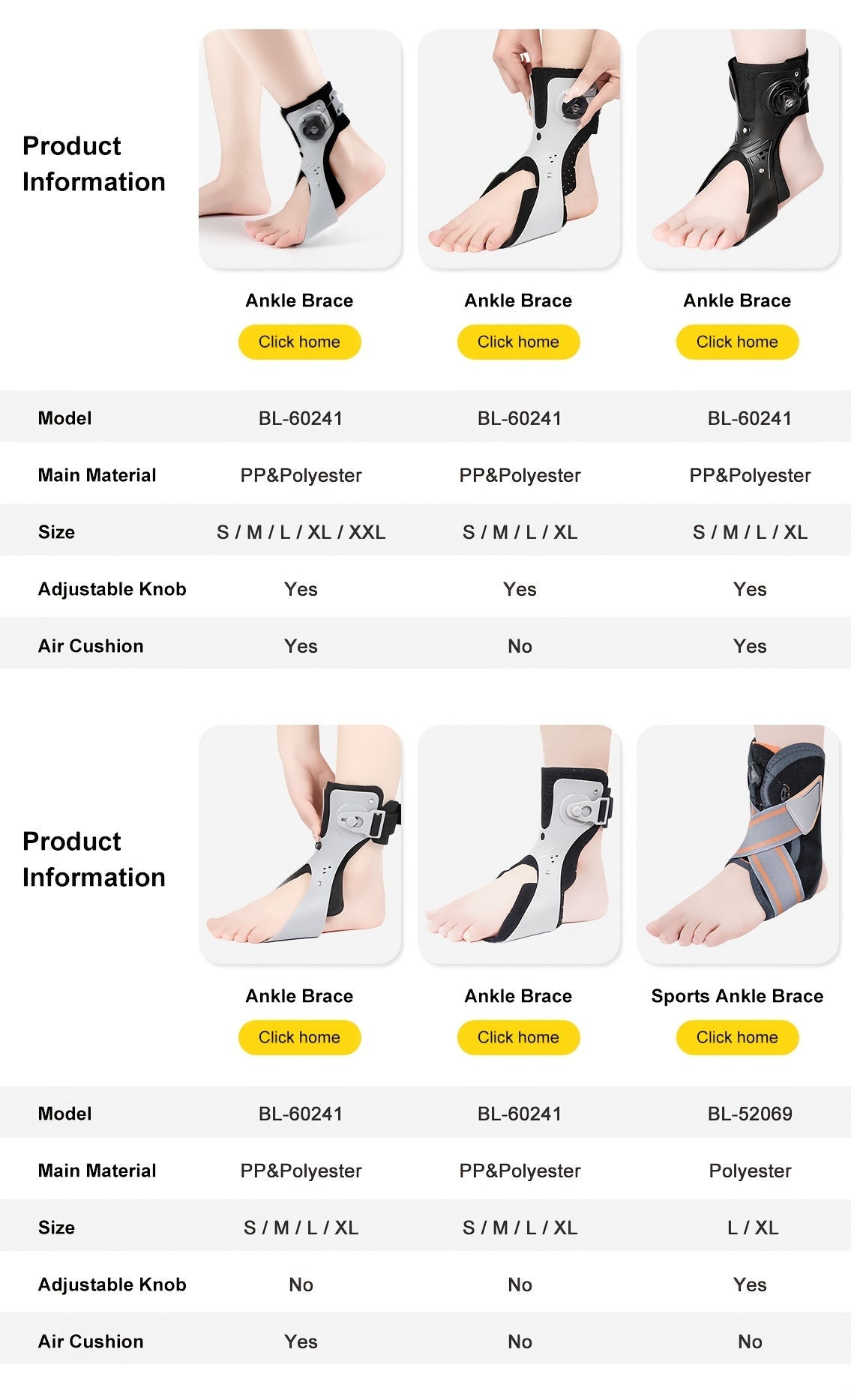 Foot Drop Brace with BOA Strap Ankle Support Left Right Foot S-XXL