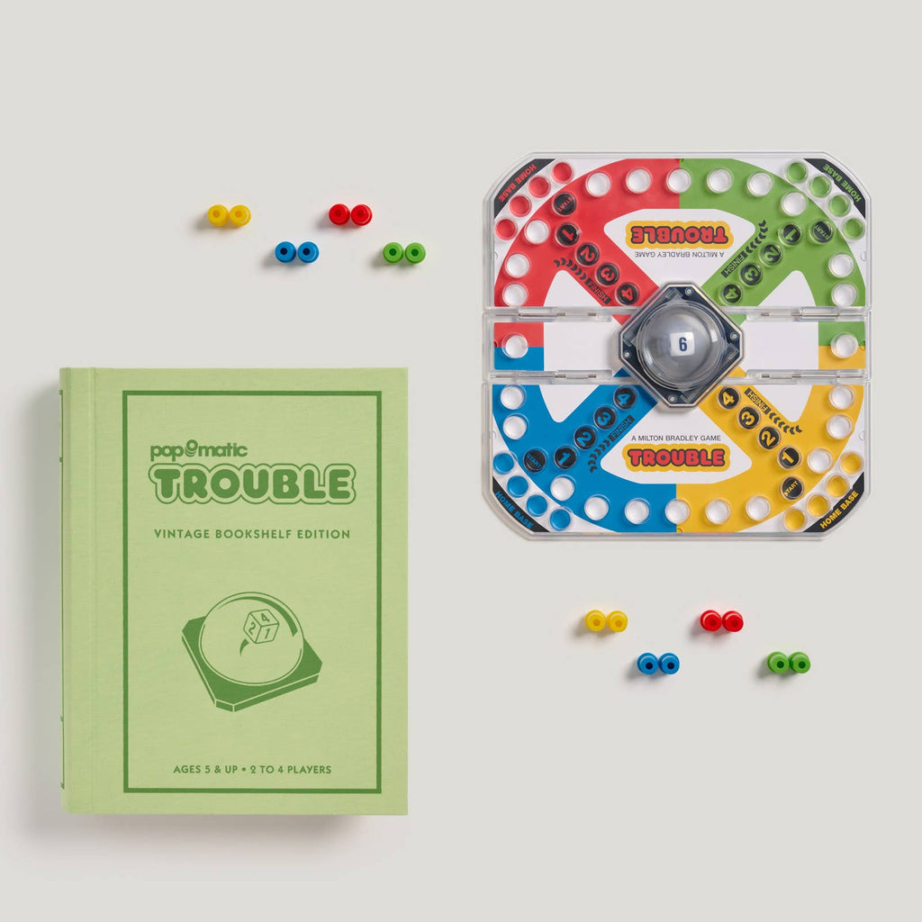 Board Game: Trouble Vintage Bookshelf Edition