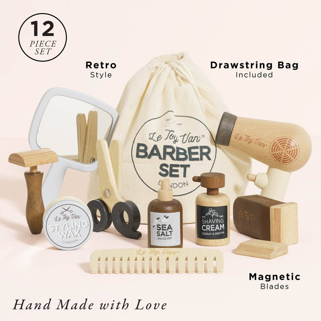 Wooden Hairdresser & Barber Kit