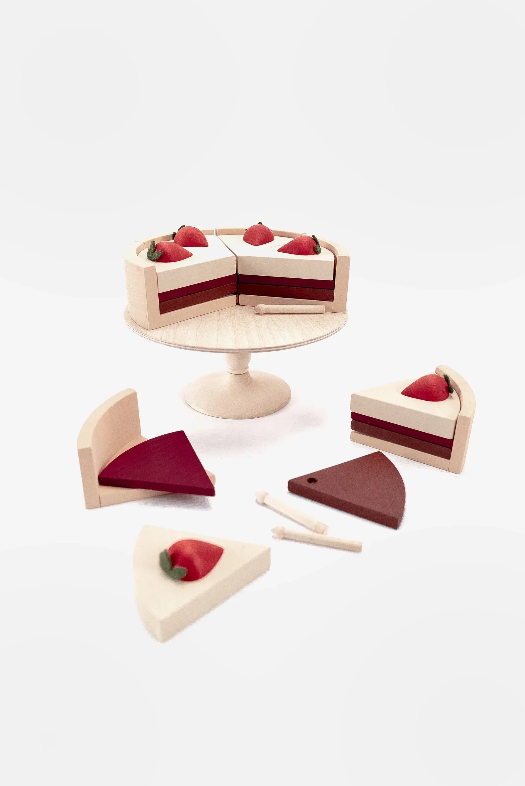Sabo Concept Handmade Chocolate Layer Cake On A Stand