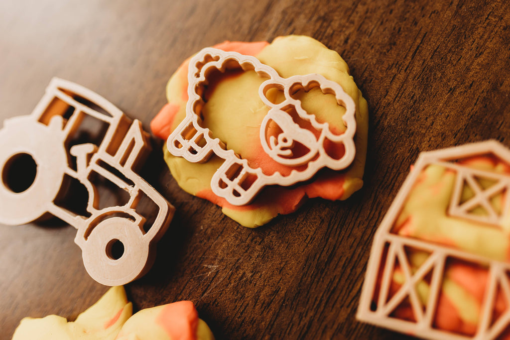 Farm Cutter Set - Eco Playdough Tool