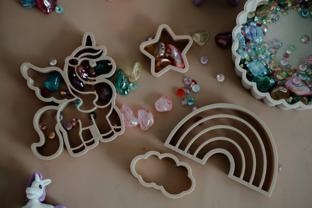 Unicorn Cutter Set - Eco Playdough Tool