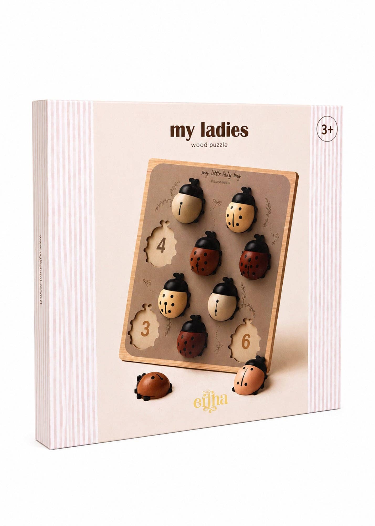 My Little Lady Bug Wooden Puzzle