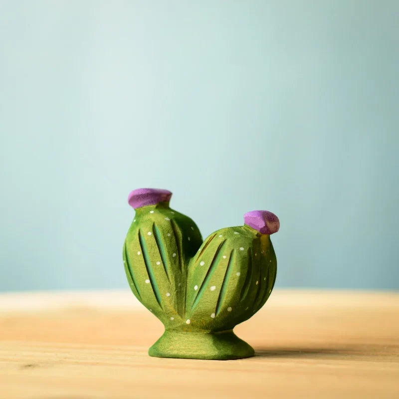 Bumbu Handmade Wooden Cacti Set