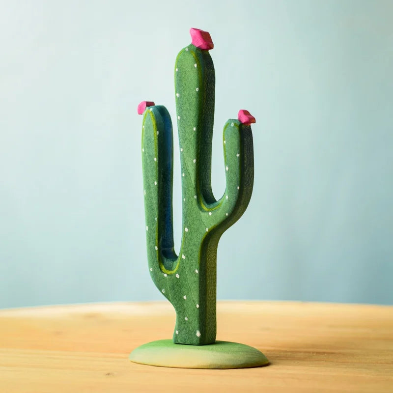Bumbu Handmade Wooden Cacti Set