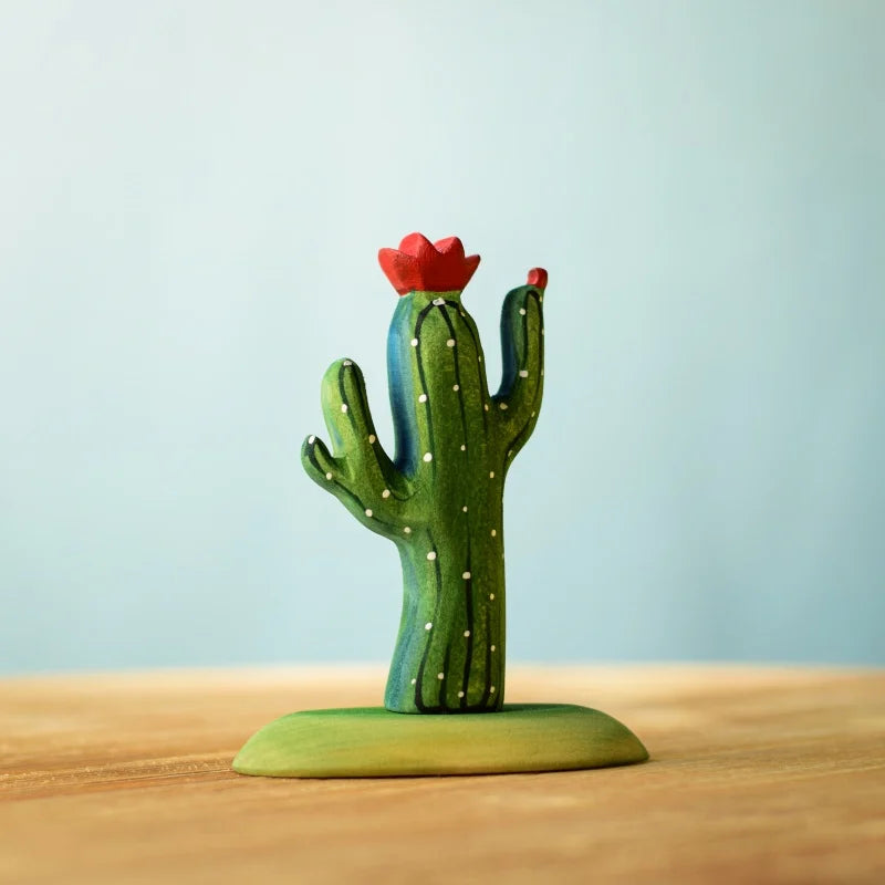 Bumbu Handmade Wooden Cacti Set