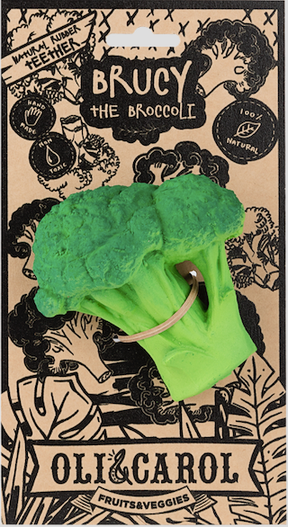 Brucy the Broccoli  Teething Toy