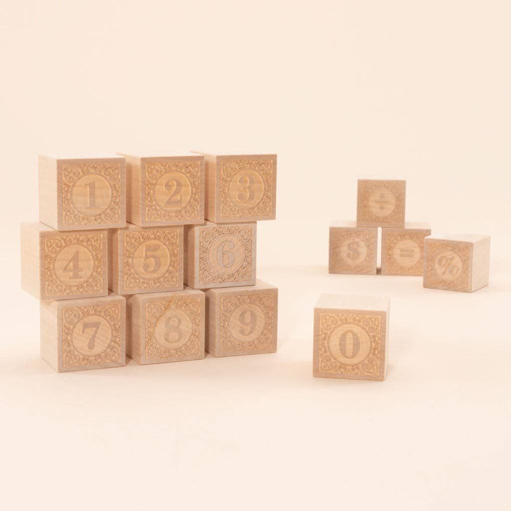 Uncle Goose Number Alphablank Blocks