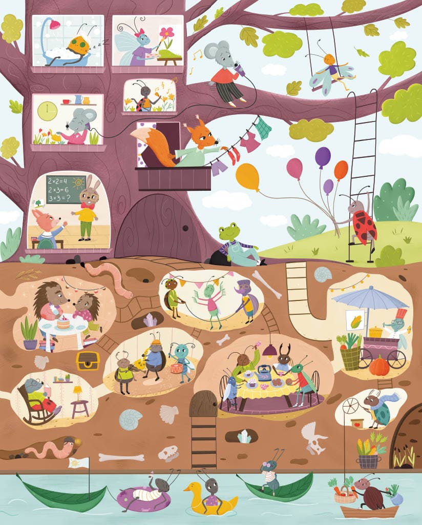 Beneath the Branches 200 Piece Puzzle