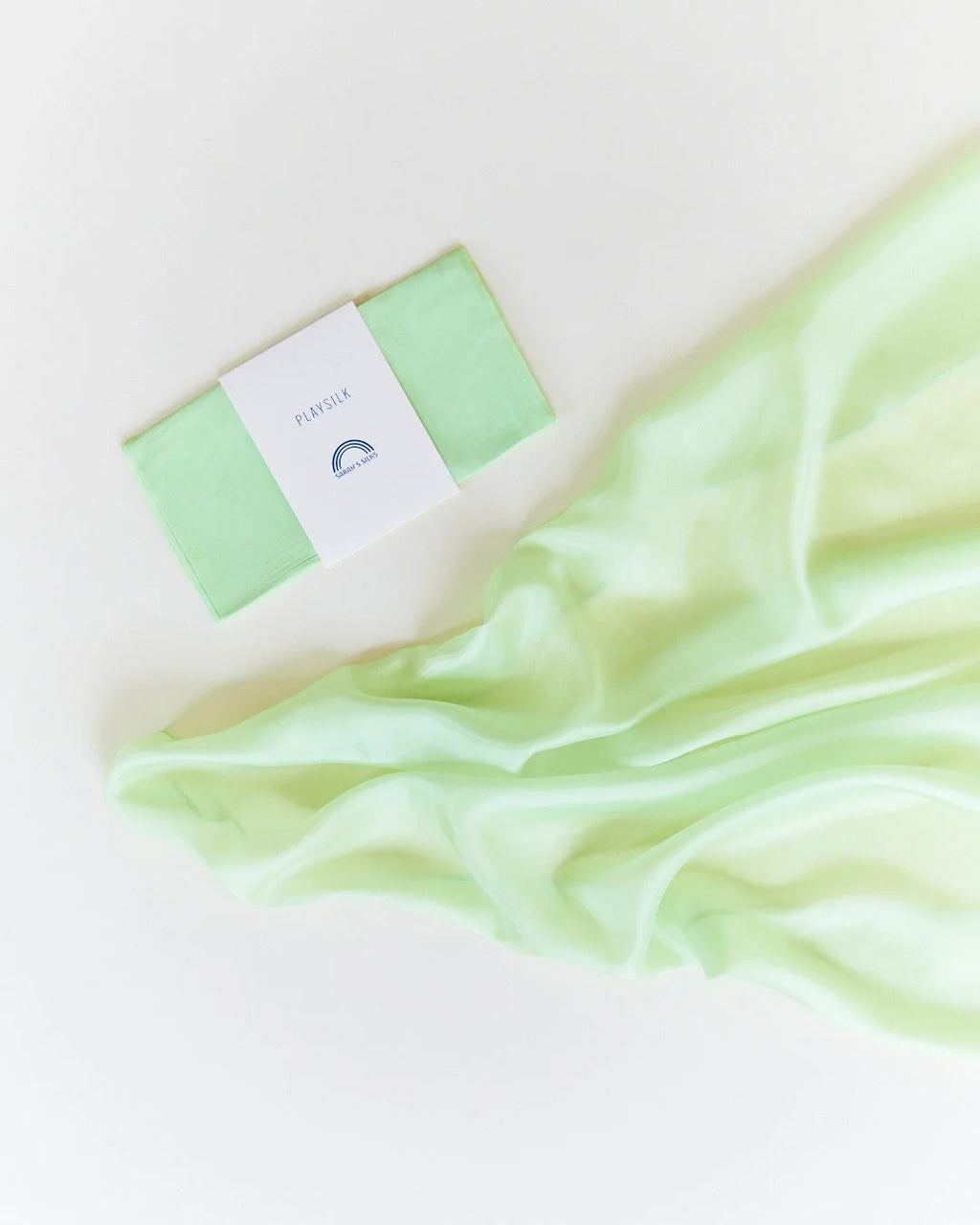 Sarah's Silks Solid Color Playsilk - Lime