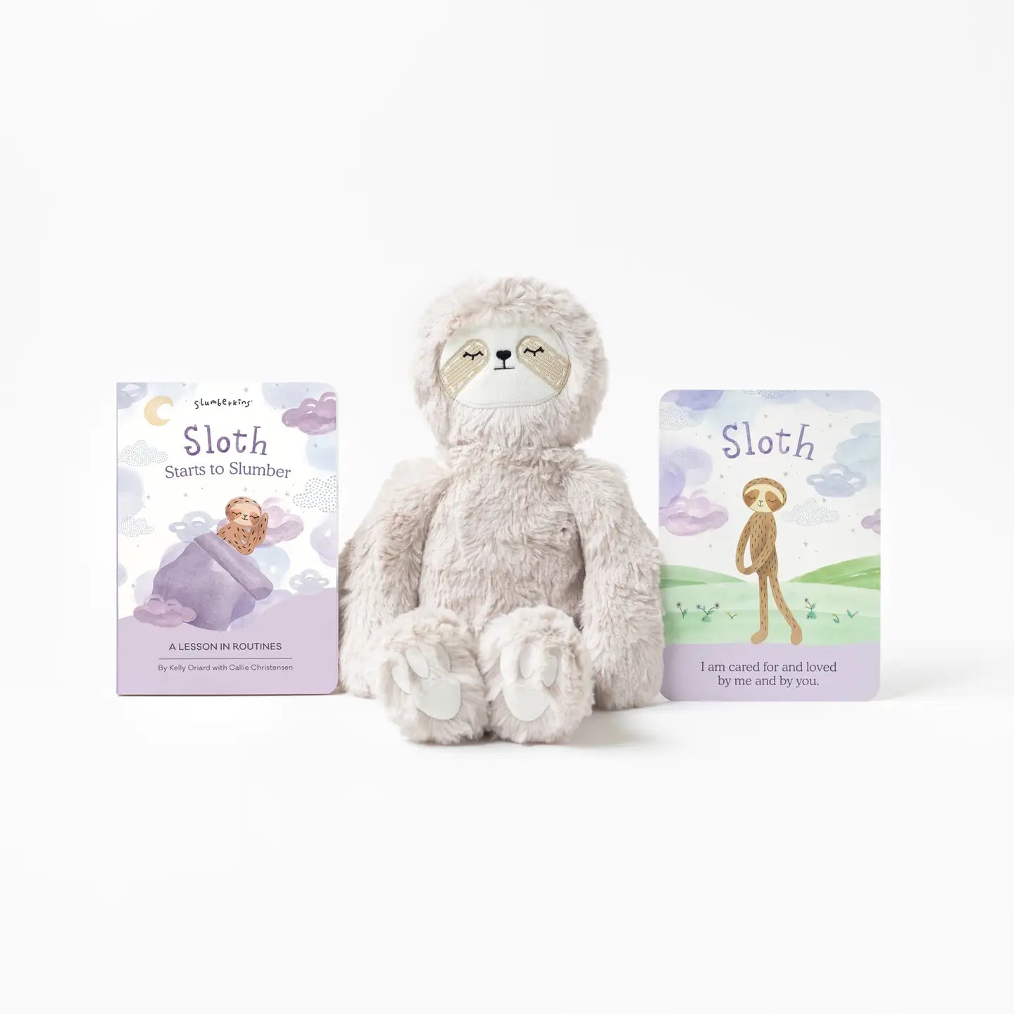 Slumberkins Sloth Kin + Lesson Book - Starts to Slumber