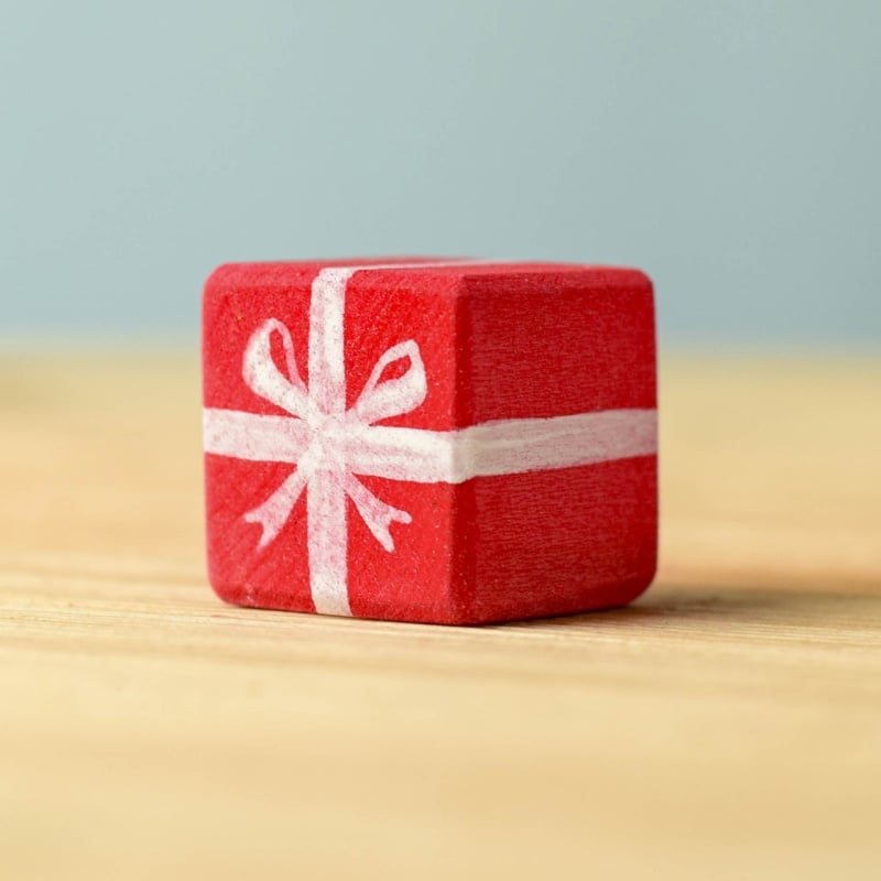 Handmade Wooden Christmas Present Set