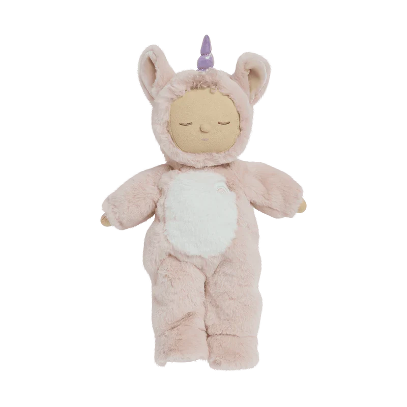 Olli Ella Cozy Dinkum Doll Unicorn - Sugarpie