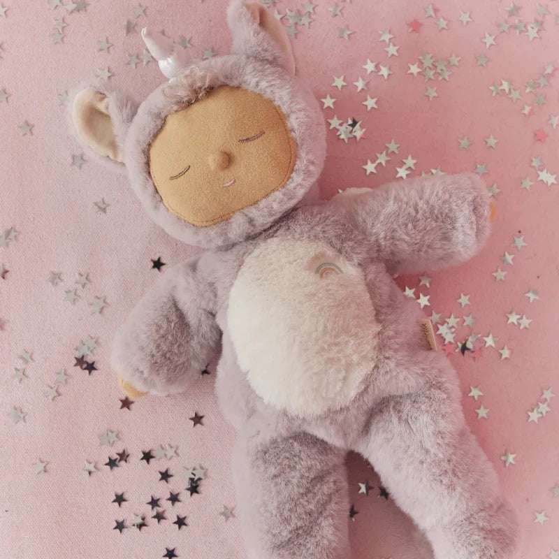 Olli Ella Cozy Dinkum Doll Unicorn - Sweetpea