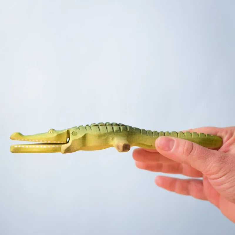 Bumbu Handmade Wooden Crocodile Cove Set