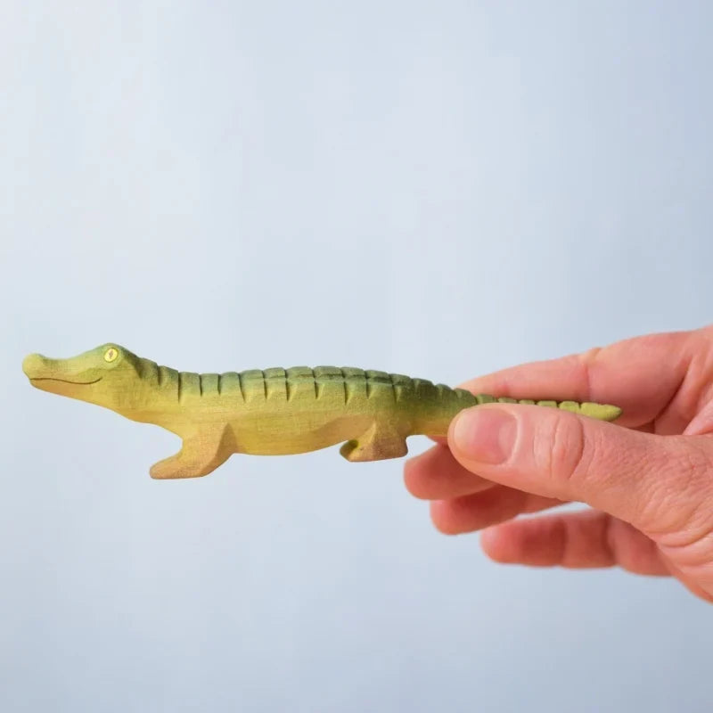 Bumbu Handmade Wooden Crocodile Cove Set