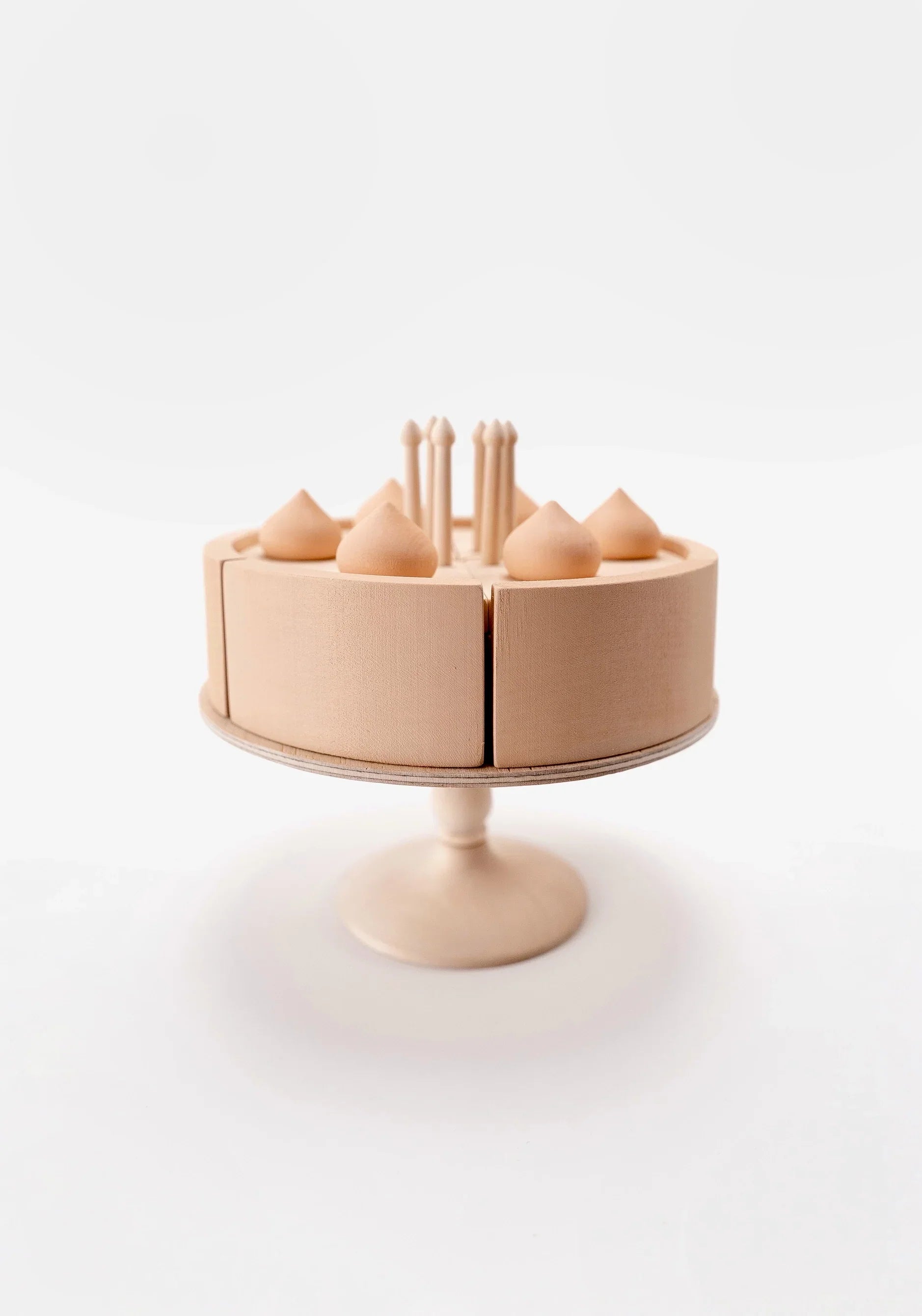 Sabo Concept Handmade Strawberry Layer Cake On A Stand