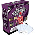 2025 Panini Absolute Football Mega Box 42 Trading Cards 1 Auto or Memorabilia Card Per Box Kaboom Inserts Black Parallels 6 Toploaders Magnetic Holder StreetCards Magnet NFL Collector Box