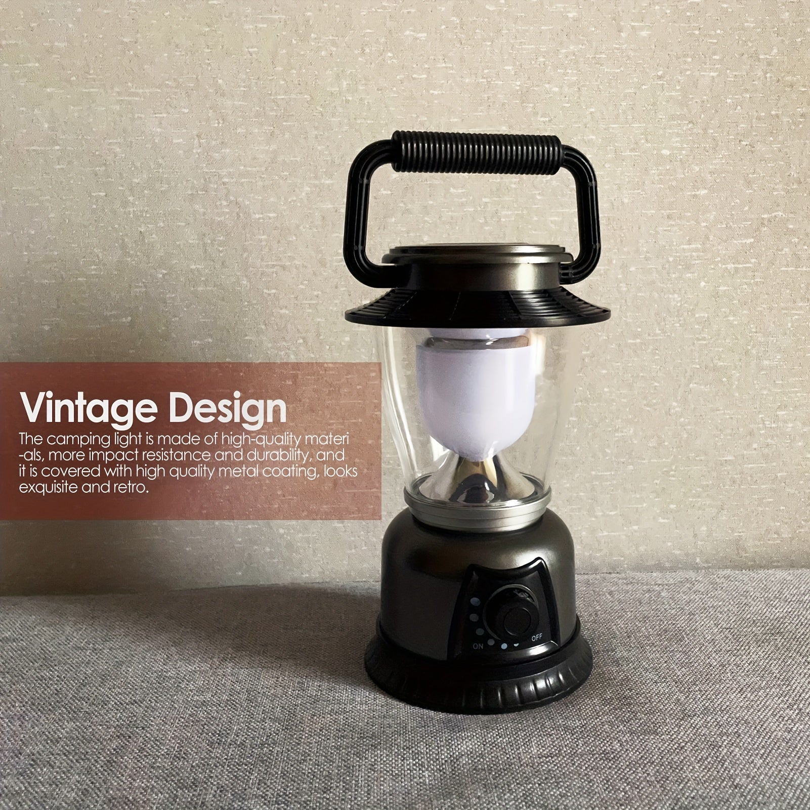 4-Pack COB LED Camping Lantern Dimmable Battery Powered - High Brightness Portable Camp Lights for Hiking, Fishing, Emergency Power Outage & Outdoor Adventures, Adjustable Brightness Tent Lantern Set