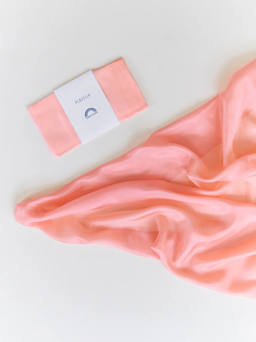 Sarah's Silks Solid Color Playsilk - Peach