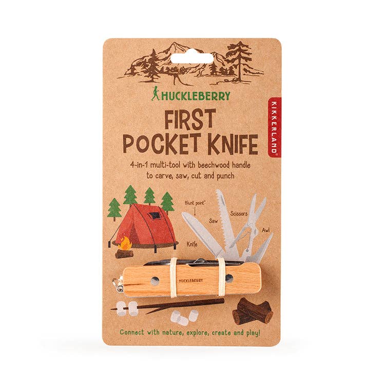 Huckleberry Pocket Knife (Not a Toy)