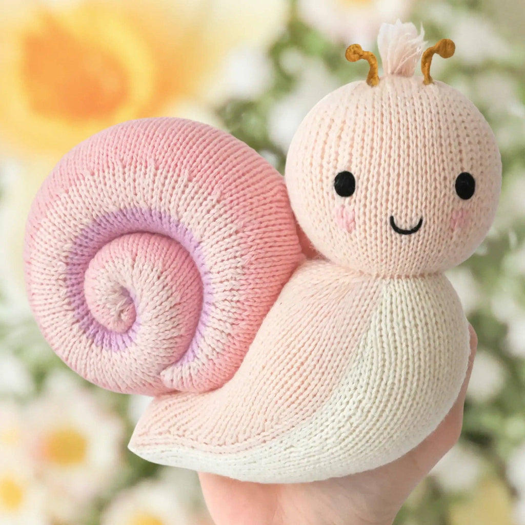 Cuddle + Kind Baby Snail (Peony)