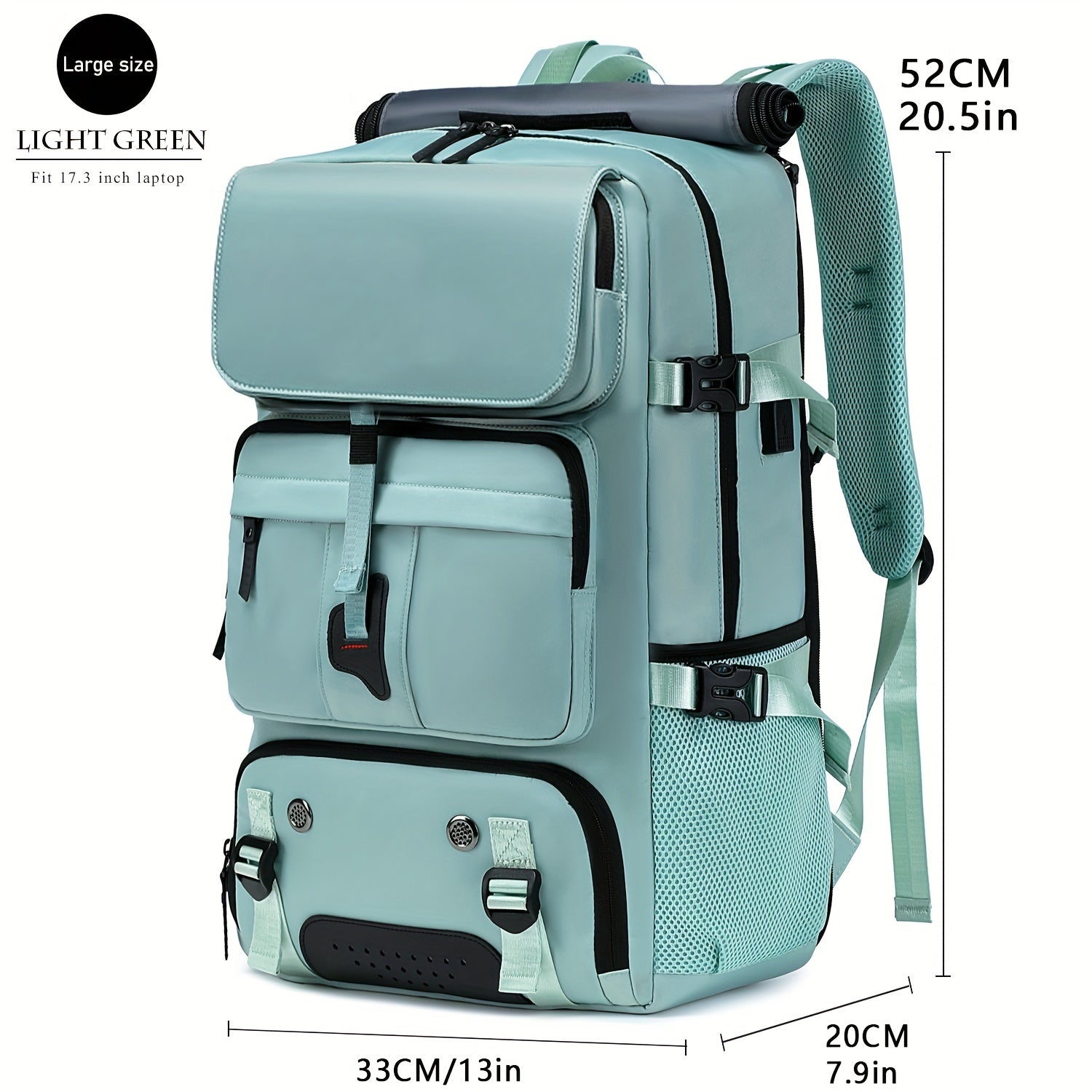Large Capacity Laptop Backpack with Shoe Compartment & USB Charging Port – Waterproof Soft Shell Daypack for Men & Women, Multi-Functional Travel Rucksack for Business, College & Daily Commute, Multiple Colors Available