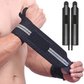 Weightlifting Wrist Wraps – Professional Wrist Support for Gym, Powerlifting & Fitness Training, Hand Washable, 1 Pair