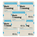 Cooling Gel Pad 5-Pack 4x4 Inch Non-Adherent Burn Dressing – Hydrogel First Aid Wound Care Pads for Burns, Blisters & Scalds, Portable Emergency Preparedness Kit for Home Outdoor Camping