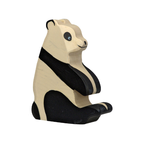 Holztiger Panda Bear, Sitting