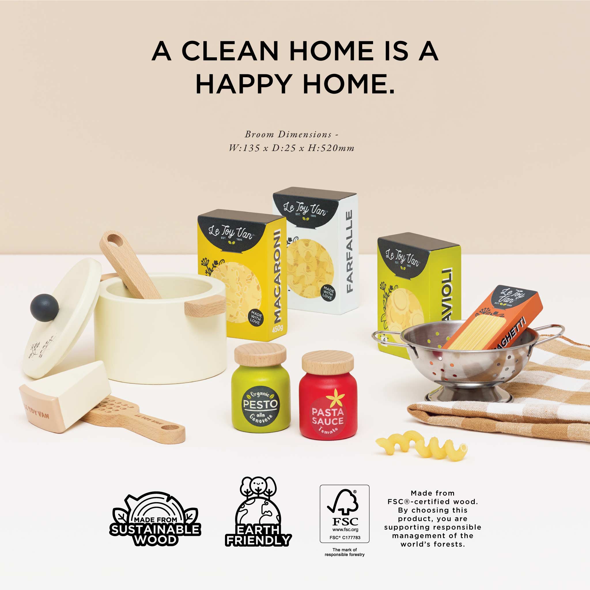 Pretend Play Pasta Set