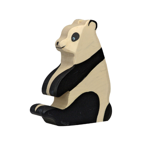 Holztiger Panda Bear, Sitting