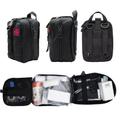 247pcs IFAK Trauma First Aid Kit with CAT Tourniquet and MOLLE Medical Backpack, Fully Stocked Bleeding Control Wound Care Splinting Airway Management Kit for EMT Military Camping Travel Home FSA HSA