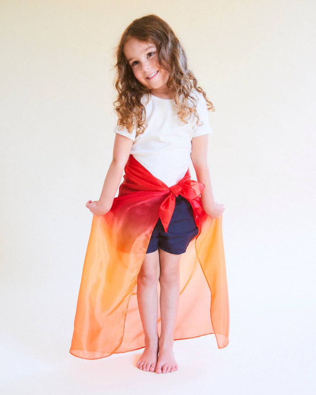 Sarah's Silks Enchanted Playsilk - Fire