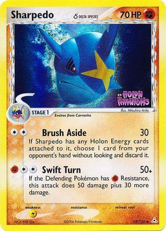 Sharpedo (53/110) (Delta Species) (Stamped) [EX: Holon Phantoms]