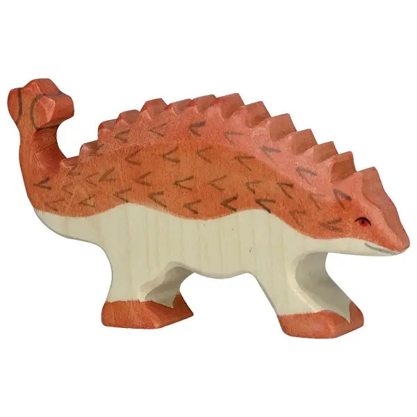 Holztiger Ankylosaurus Dinosaur