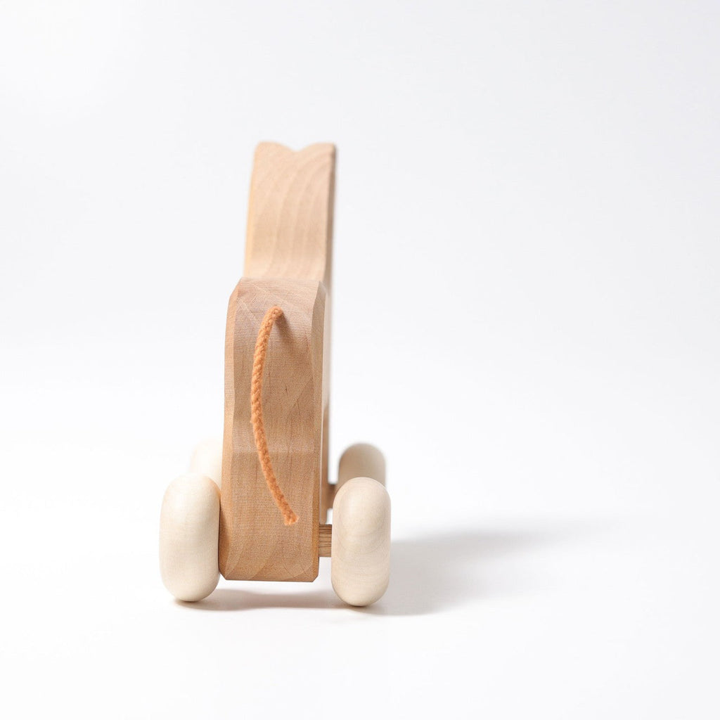 Grimm's Wooden Horse Willy Push Toy