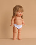 Minikane Standing Doll (14") - Zoelie (clothing sold separately)