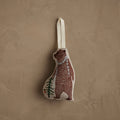 Coral & Tusk Bear with Tinsel Ornament