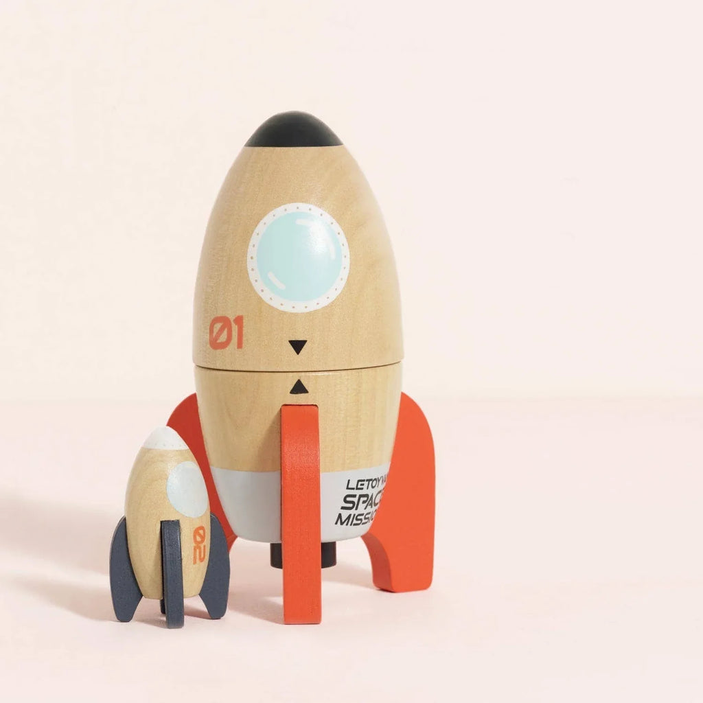Magnetic Space Rocket Duo