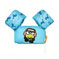 Kids Swim Vest Toddler Floatation Jacket - Sanrio Keroppi Pattern Adjustable Swimming Float Vest for Boys Girls Ages 1-9, Lightweight Life Jacket with Safety Straps for Pool Beach Lake Water Play